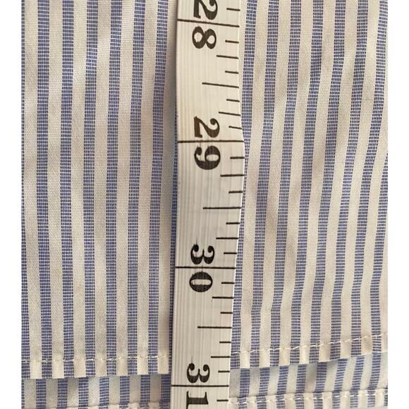 J Crew Men's Button Down Pinstripe Dress Shirt Size XL - Picture 6 of 6